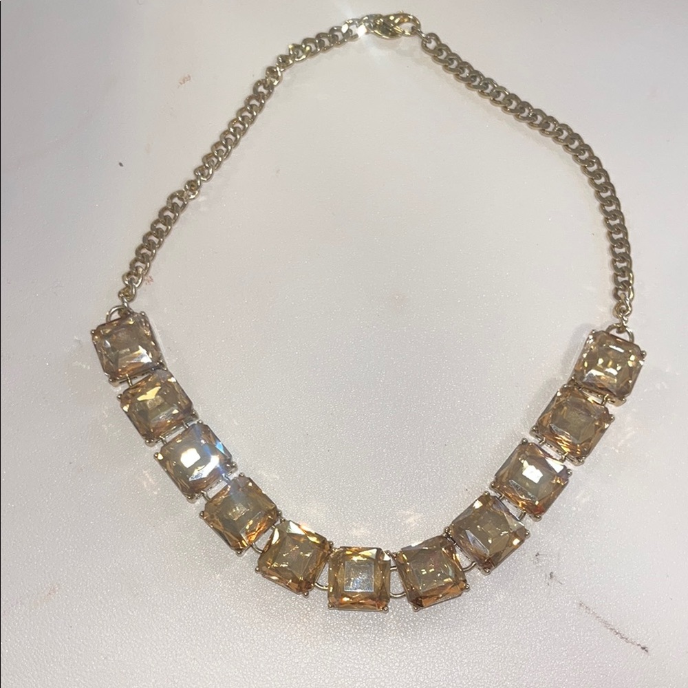 Express gold necklace